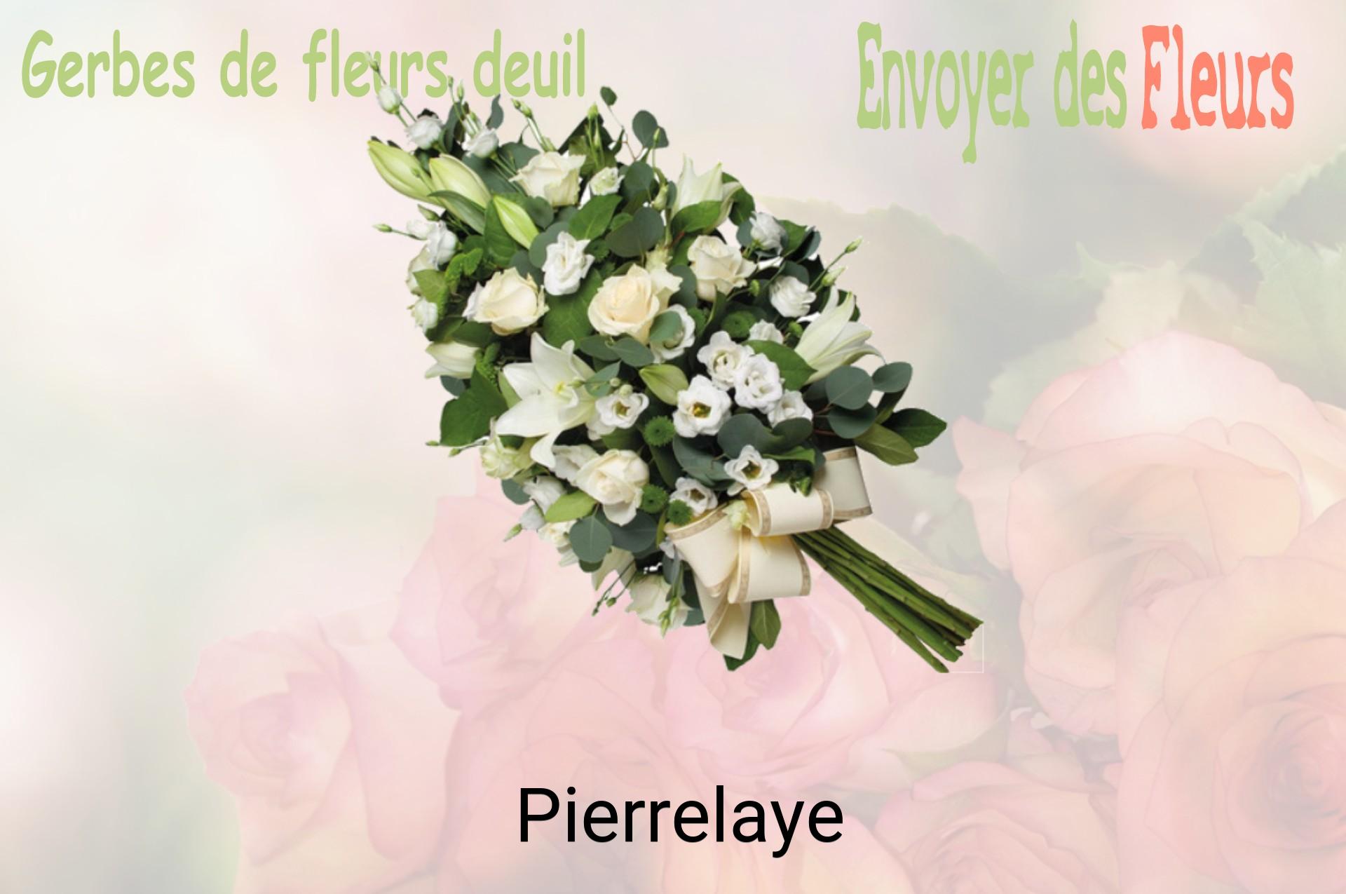 Gerbe de fleurs de deuil livrée à Pierrelaye